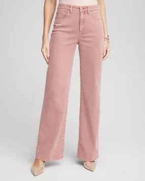 So Slimming\u00AE High Rise Wide Leg Jeans