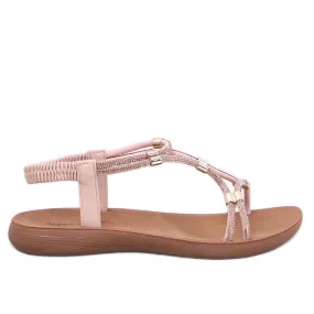 Soft and comfortable Malcuis Light Pink sandals