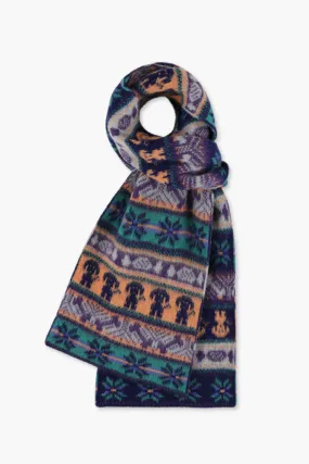 Solid Cosmic Dog Scarf