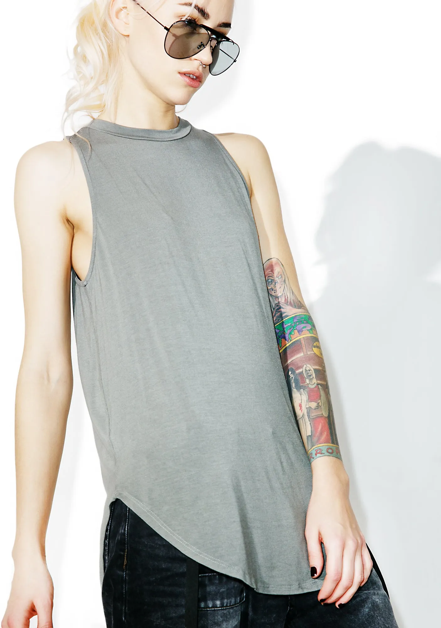 Solid Muscle Tank-