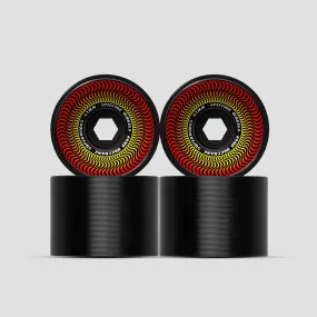 Spitfire 62mm Skateboard Wheels Superwides 80HD Black