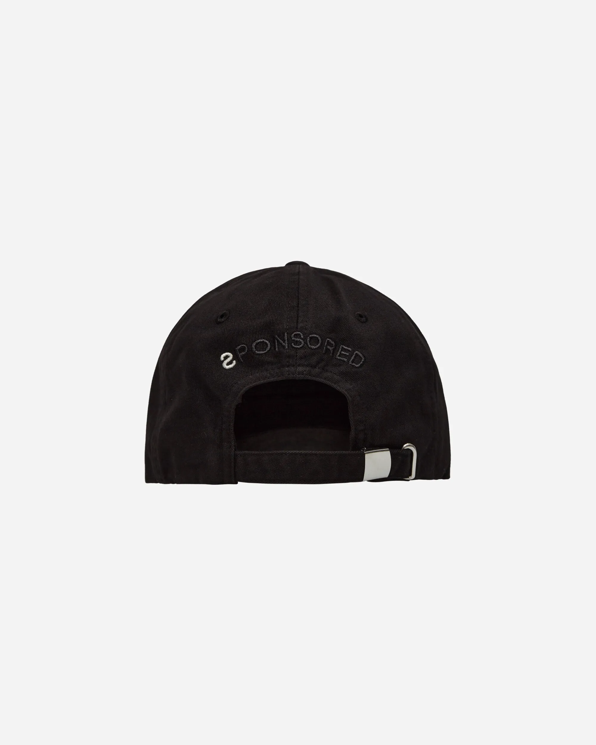 Sponsored Baseball Cap Black