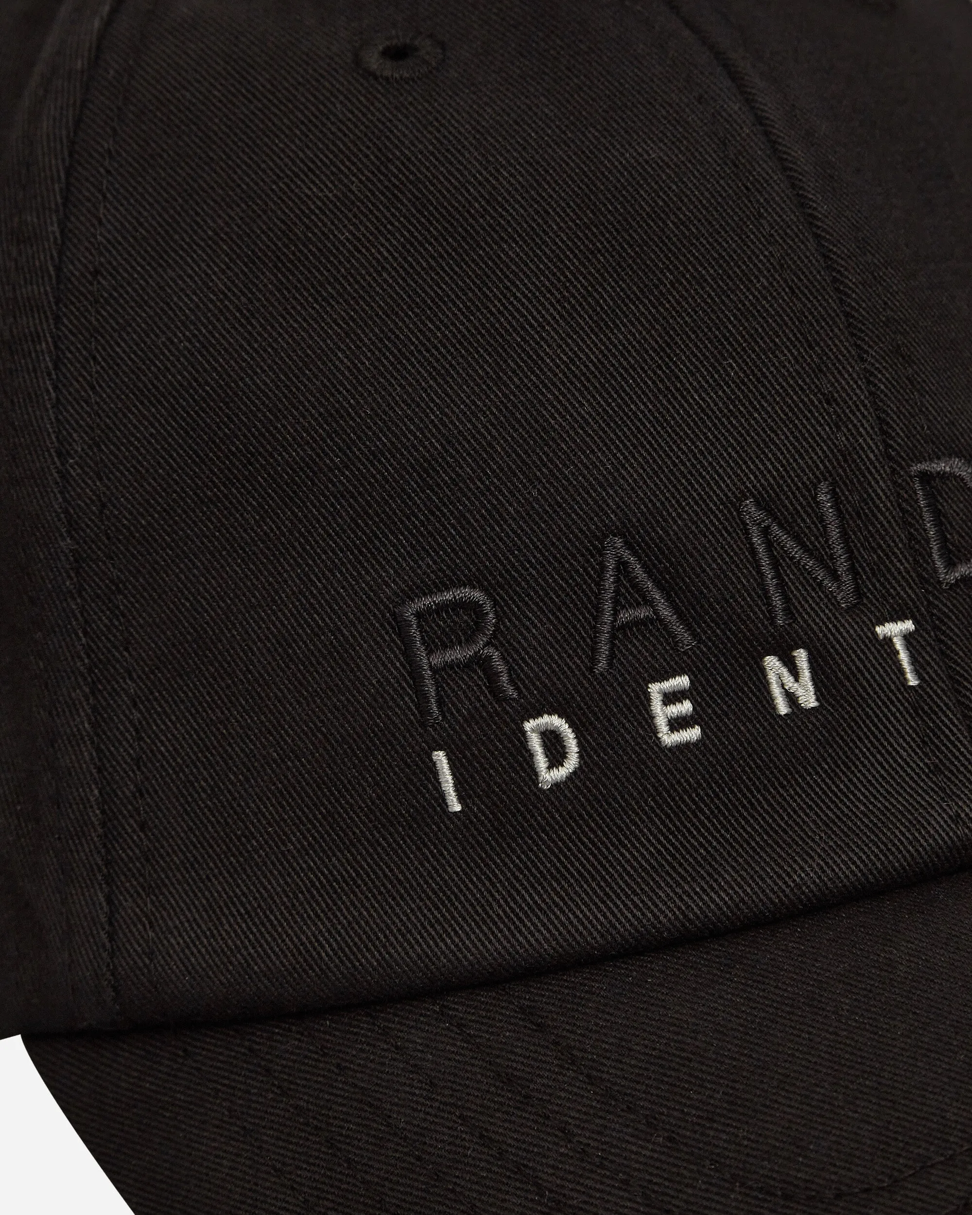 Sponsored Baseball Cap Black