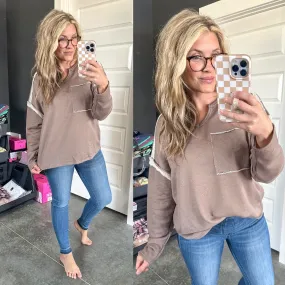 Spring In My Step V-Neck Pullover