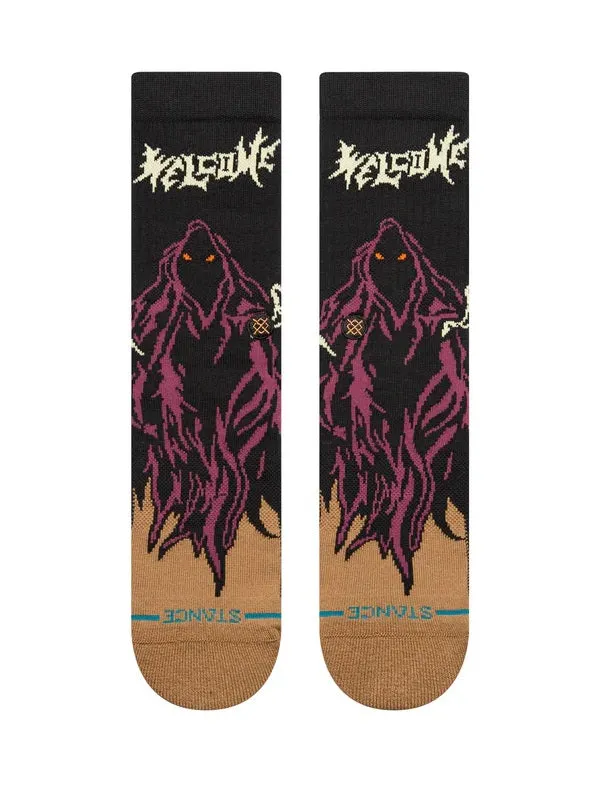 STANCE X WELCOME SKATEBOARDS SKELLY CREW SOCKS