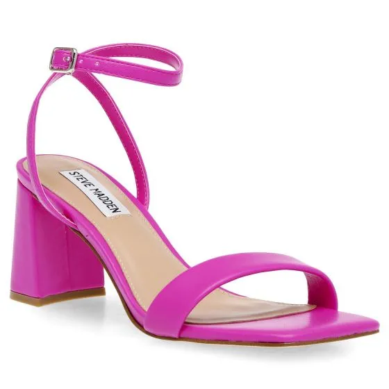 Steve Madden Luxe Magenta Soft PU Sandals