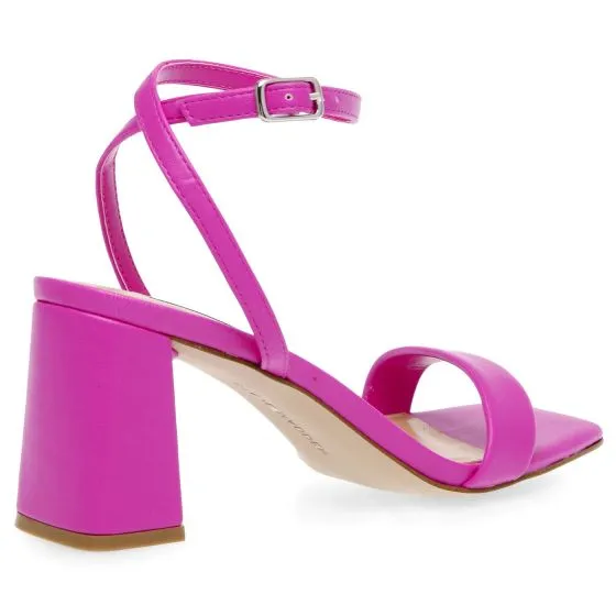 Steve Madden Luxe Magenta Soft PU Sandals