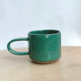 Sticks & Stones Wide Handle Mug- Emerald