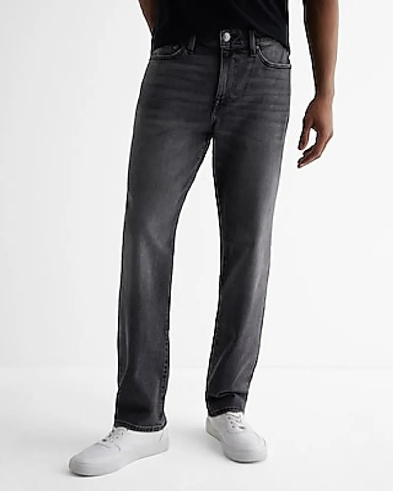 Straight Dark Gray Hyper Stretch Jeans