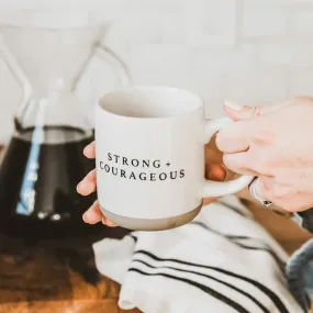 Strong And Courageous Mug