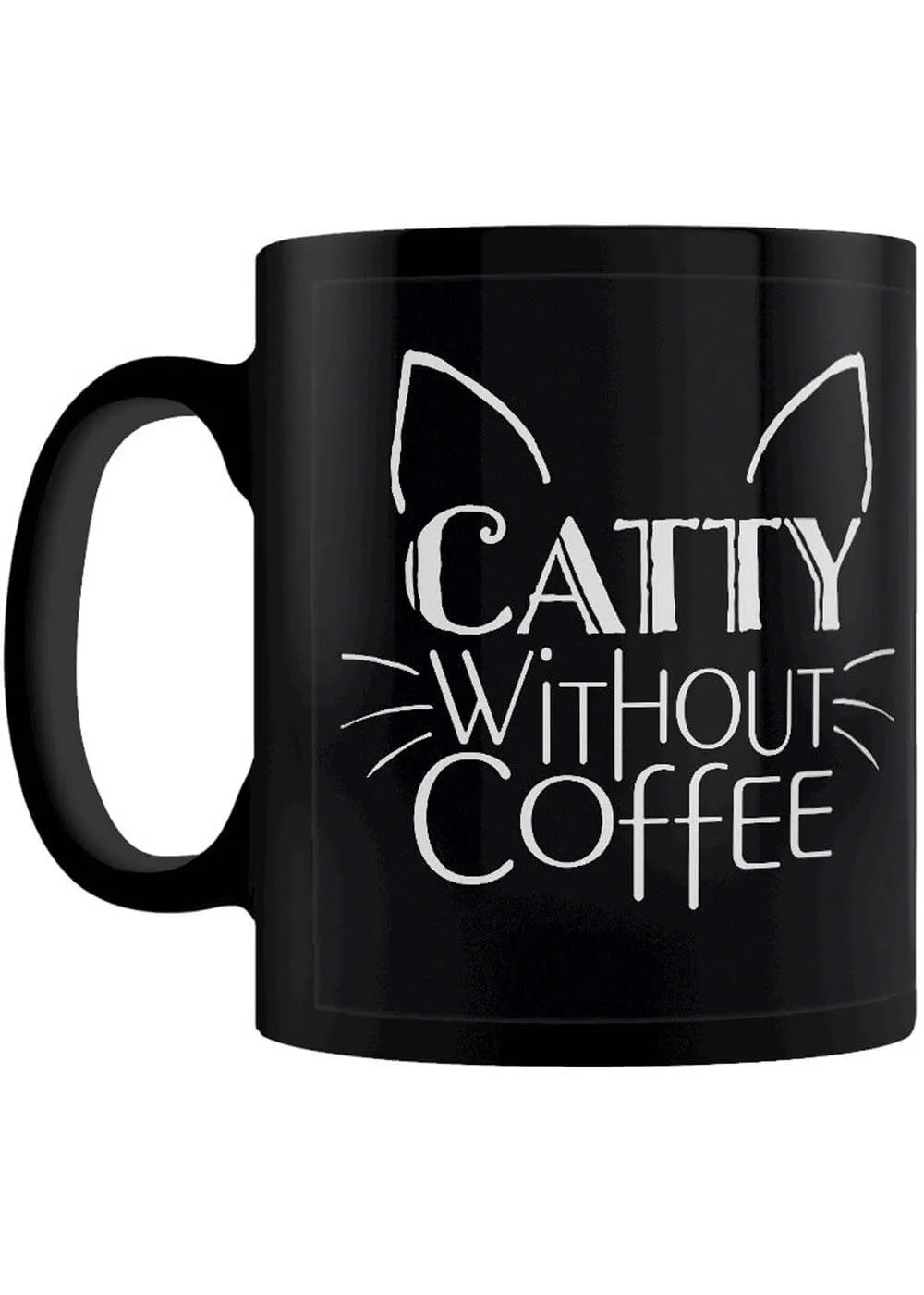 Succubus Gifts Catty Without Coffee Cup Mug Black