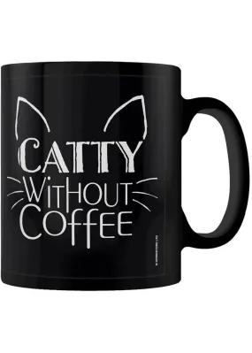 Succubus Gifts Catty Without Coffee Cup Mug Black