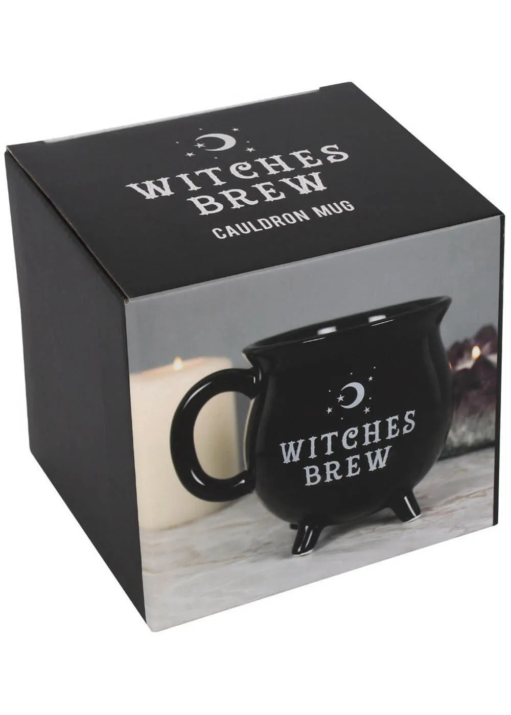 Succubus Witches Brew Cauldron Mug Black