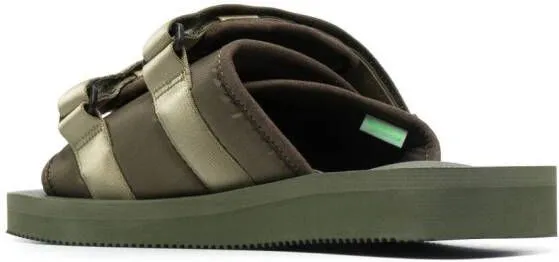 Suicoke Moto-Cab double-strap sandals Green