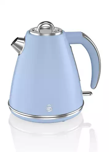 Swan SK19020BLN Retro 1.5L Jug Kettle - Blue | Kaleidoscope