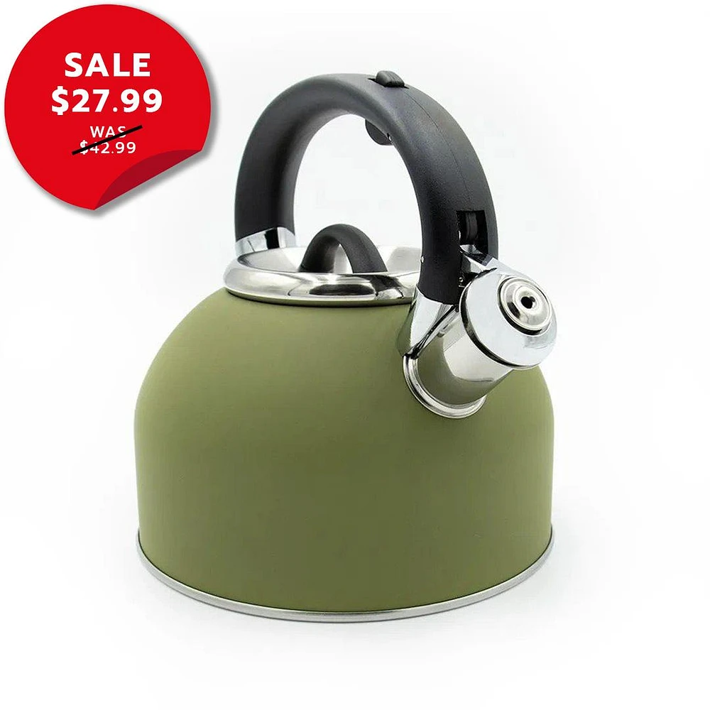 Tea Kettle - Whistling Olive