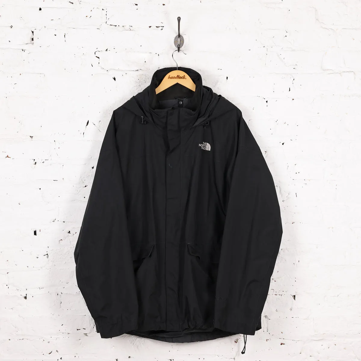 The North Face Gore Tex Rain Jacket - Black - XXL