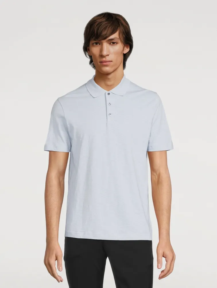 THEORY Cotton Short-Sleeve Polo