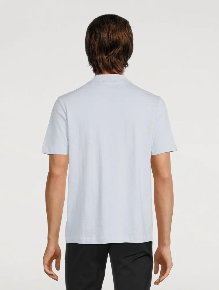 THEORY Cotton Short-Sleeve Polo