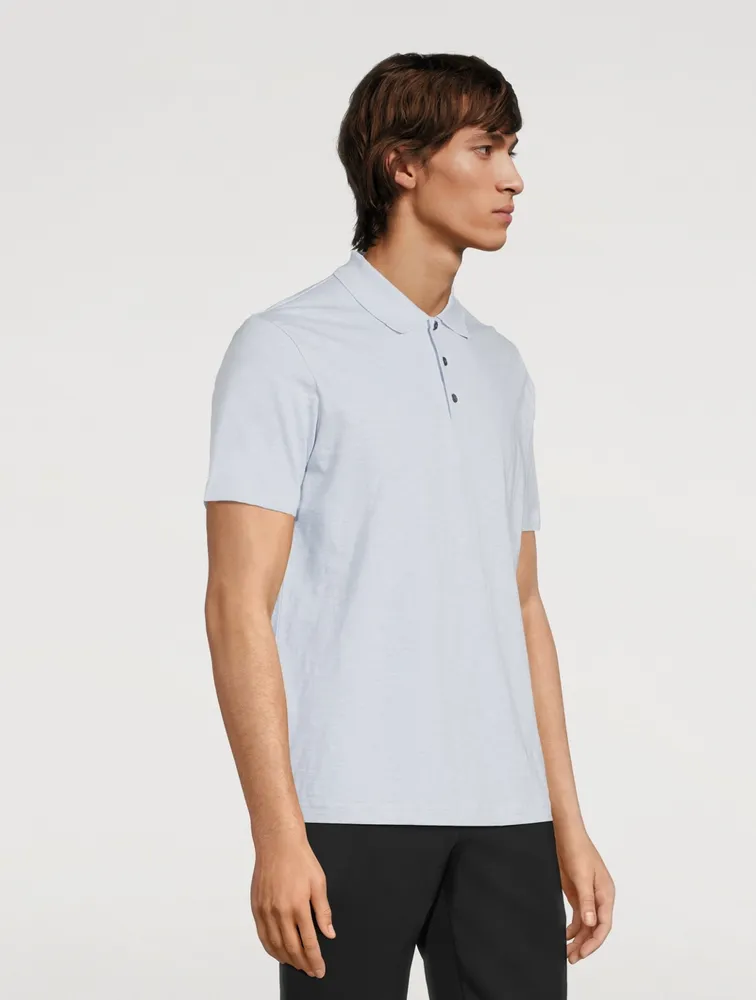 THEORY Cotton Short-Sleeve Polo