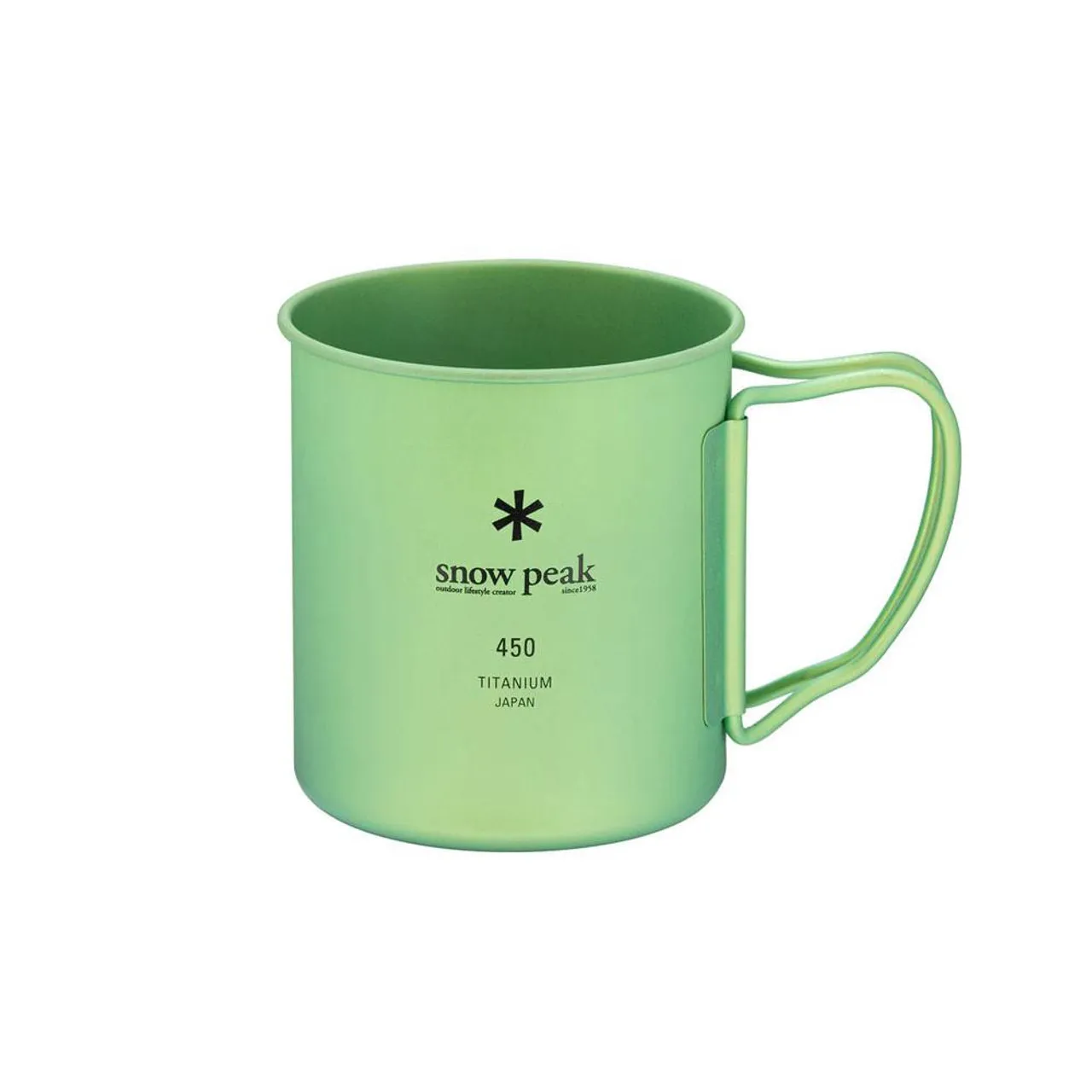 Titanium Single Wall 450 Coloured Mug