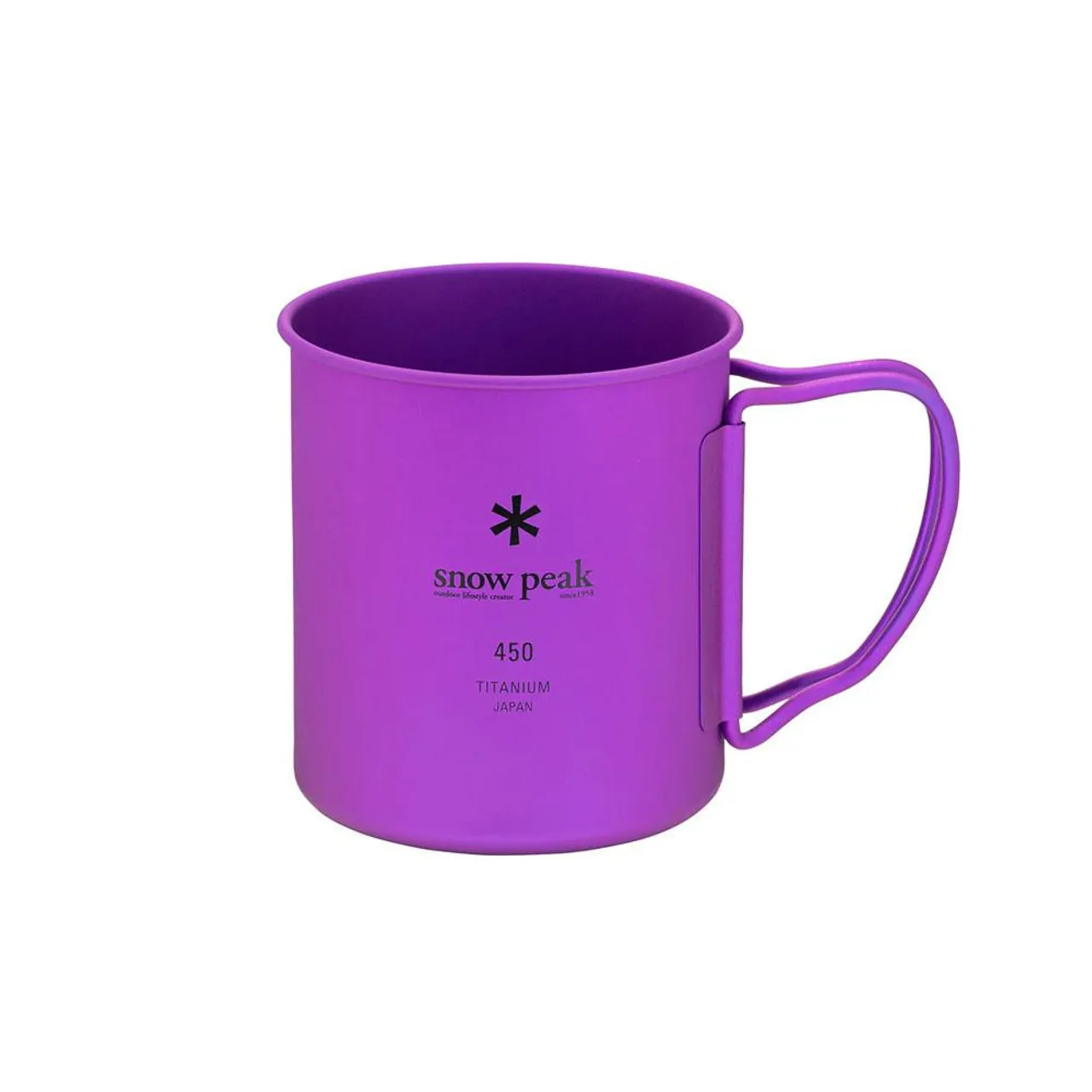 Titanium Single Wall 450 Coloured Mug