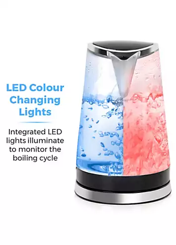 Tower LED Colour Changing Kettle T10012 - Black | Kaleidoscope