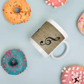 Treble Clef Coffee Mug