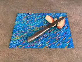 Tropical Fish School Cutting Board