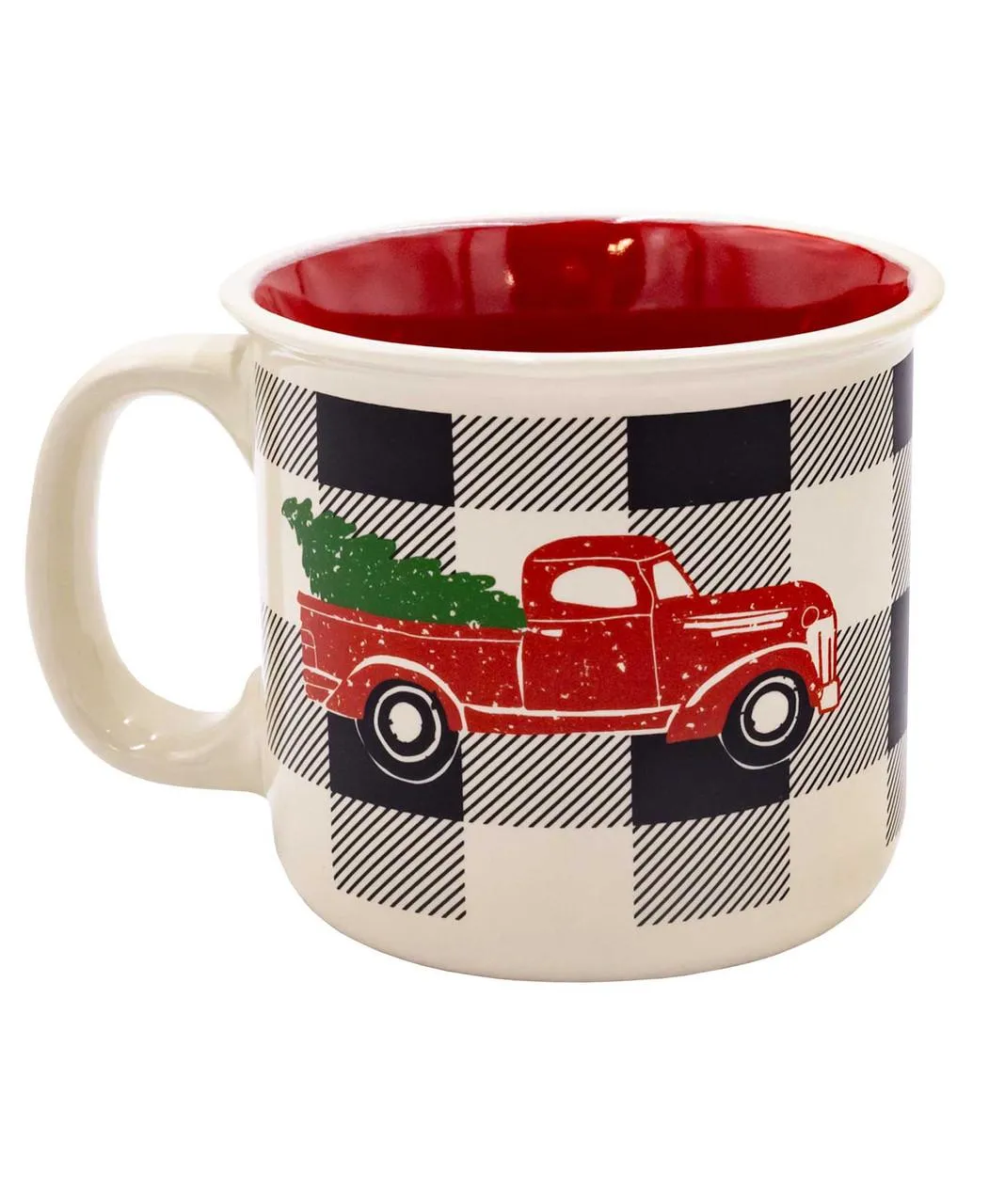 Truck Plaid Mug