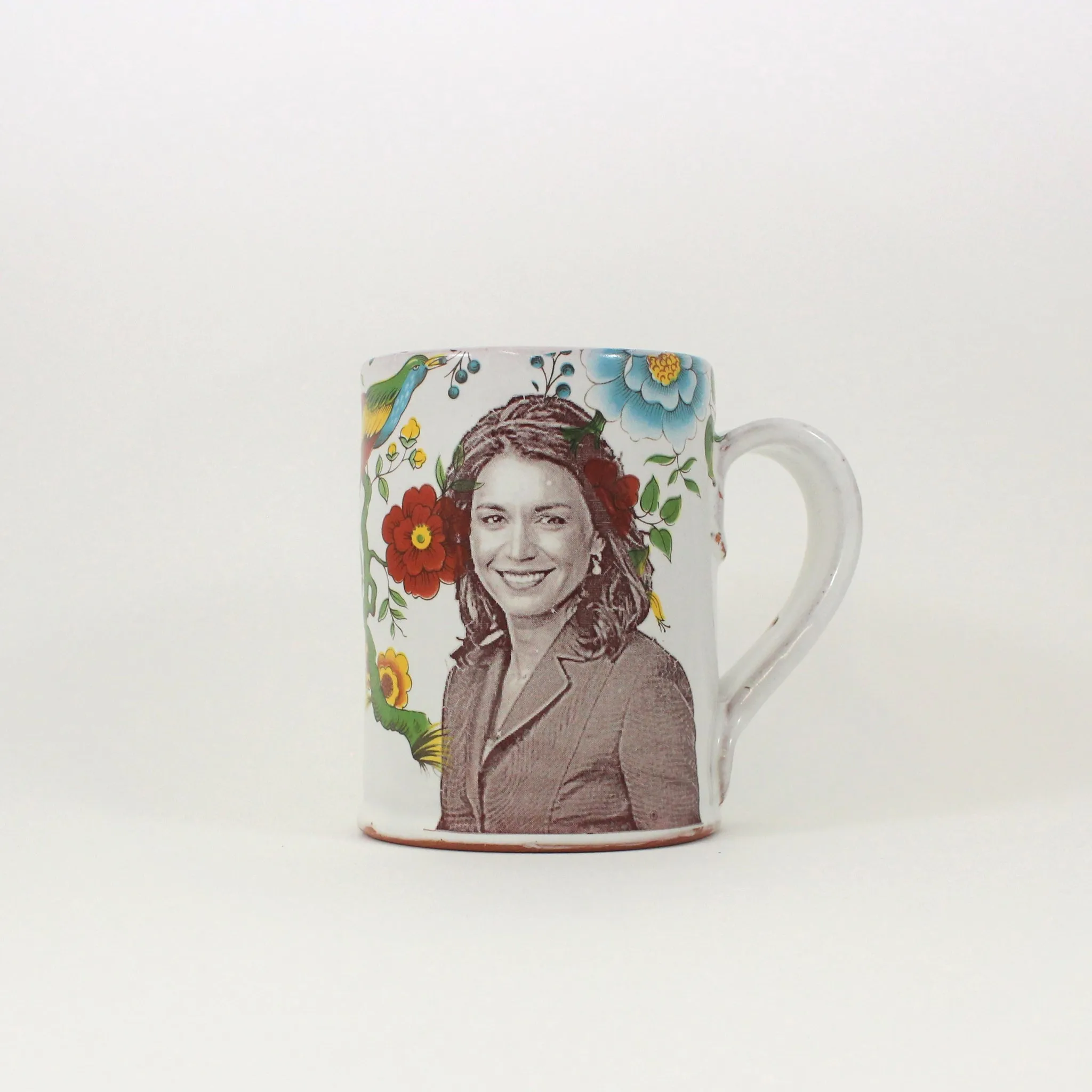 Tulsi Gabbard Mug with Flowers