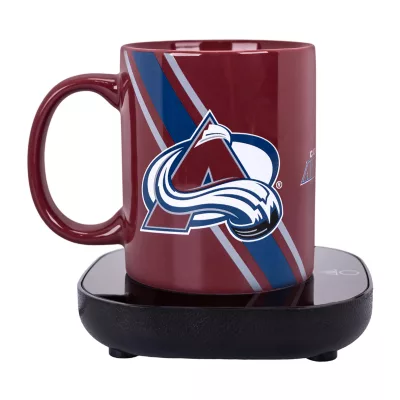 Uncanny Brands Colorado Avalanche Logo Mug Warmer With Mug - Auto Shut On/Off