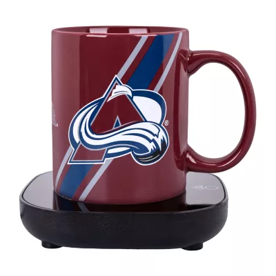 Uncanny Brands Colorado Avalanche Logo Mug Warmer With Mug - Auto Shut On/Off