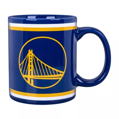 Uncanny Brands NBA Golden State Warriors Logo Mug Warmer With Mug - Auto Shut On/Off