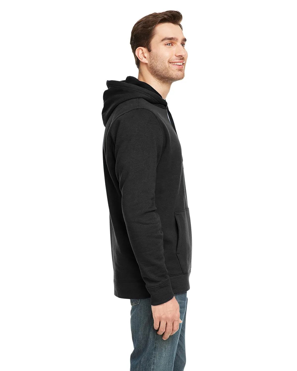 Under Armour Men's Hustle Pullover Hooded Sweatshirt 1300123 BLACK/ WHT 001