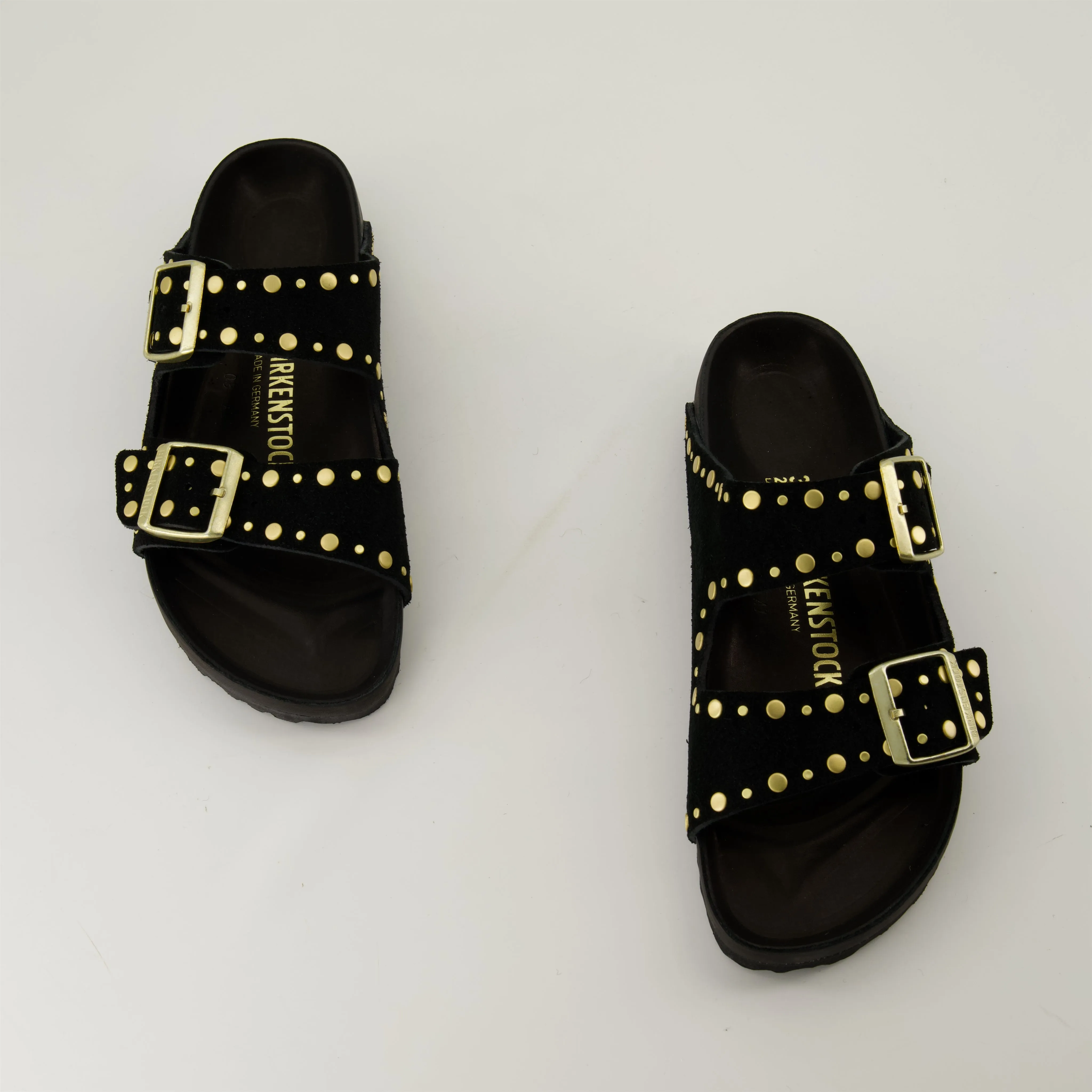 Versatile Black Arizona Sandals