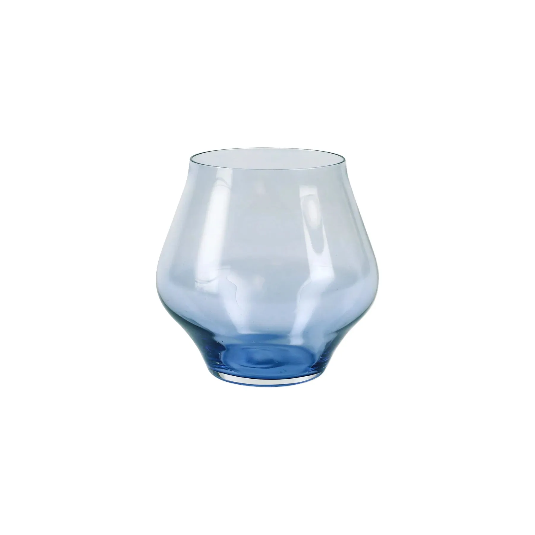 Vietri Contessa Stemless Wine Glass - (five colors)