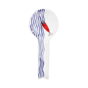 Vietri Pesce Pazzo Spoon Rest