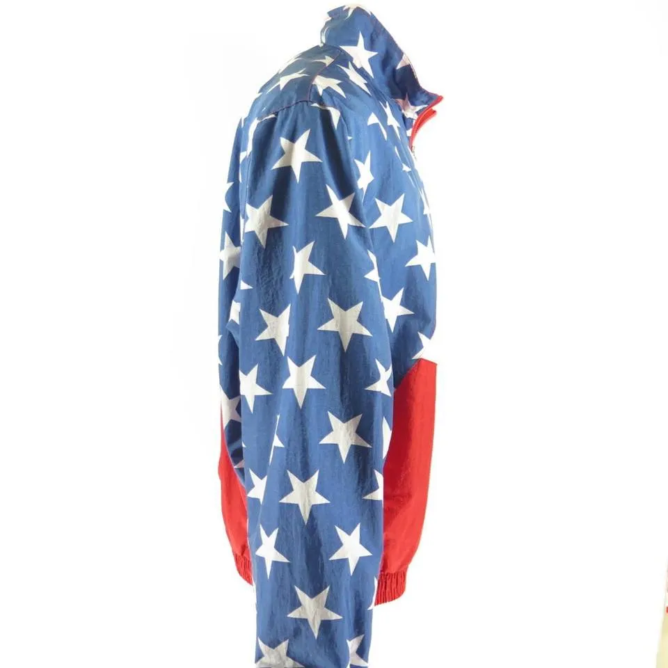 Vintage 90s Starter Team USA Olympics Jacket Mens XL Star Spangled US Flag