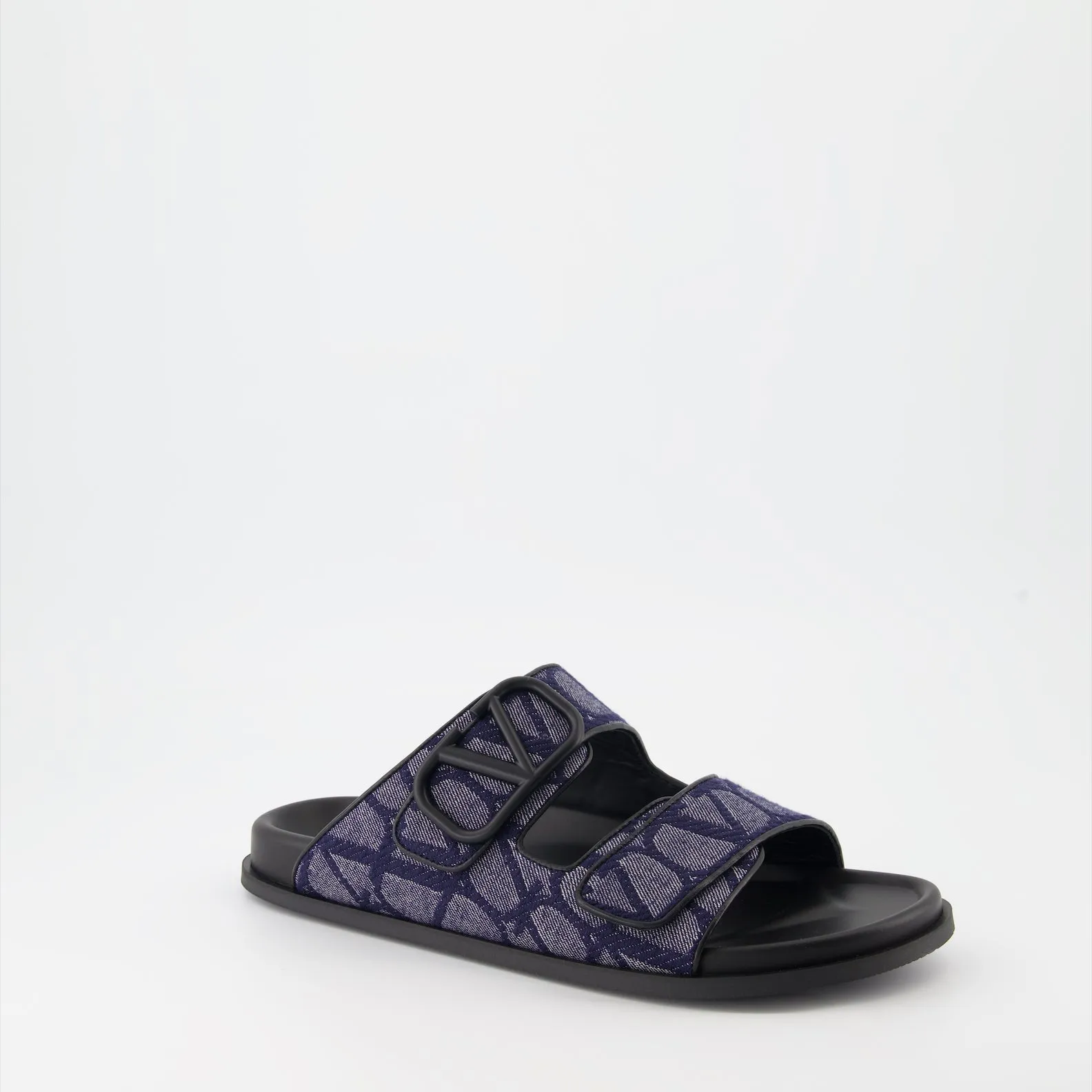 VLogo Canvas Sandals