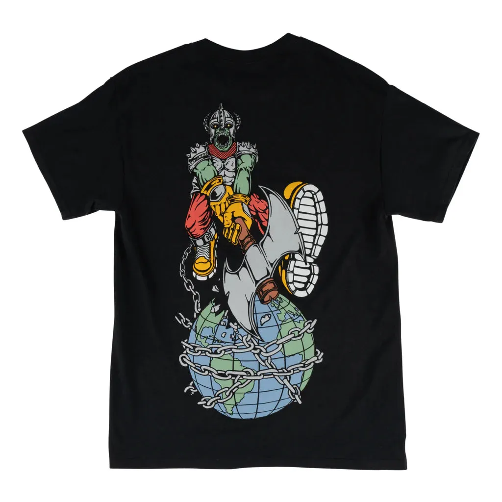 Welcome Skateboards - Unchained Tee - Black