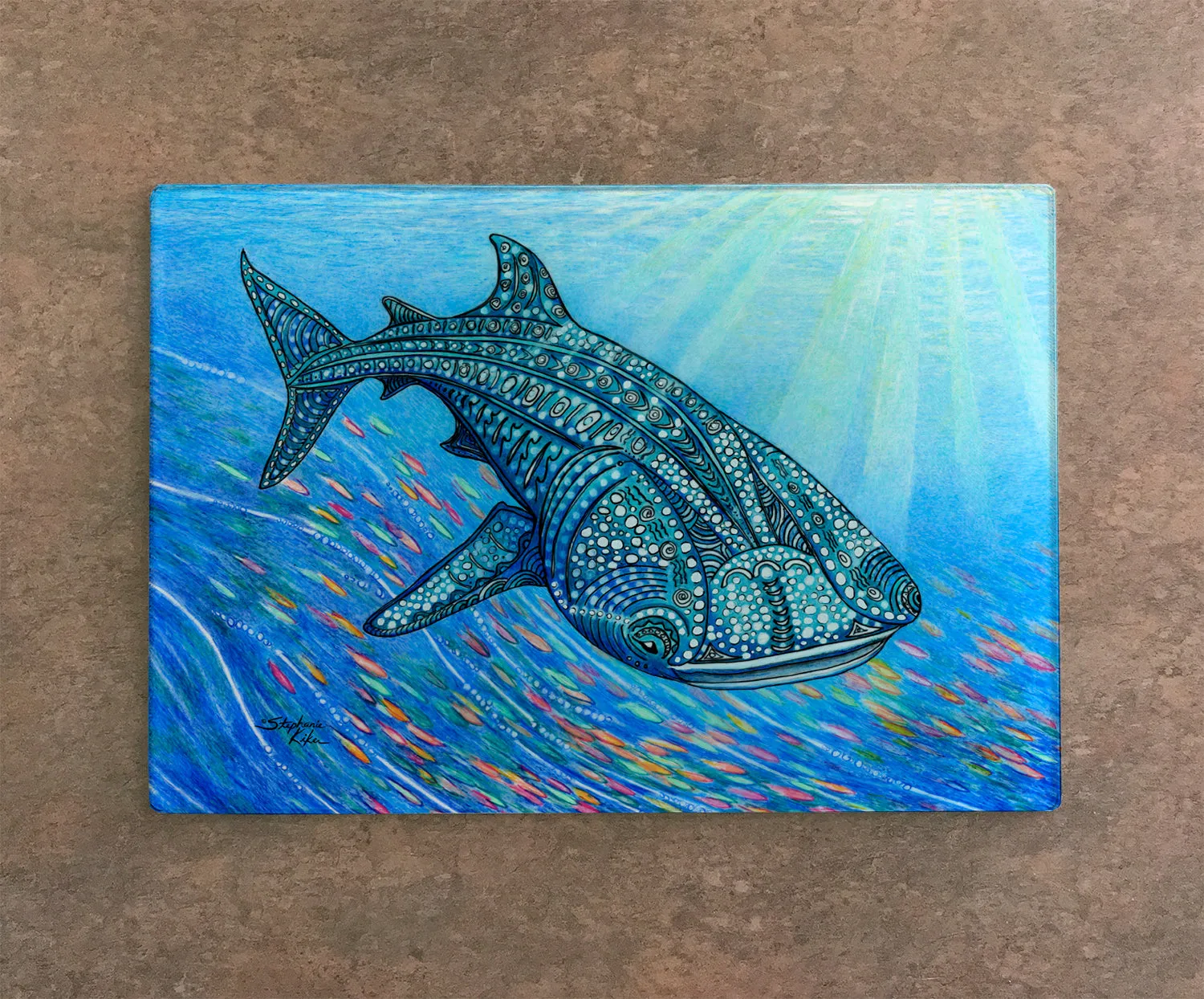 Whale Shark Cutting Board