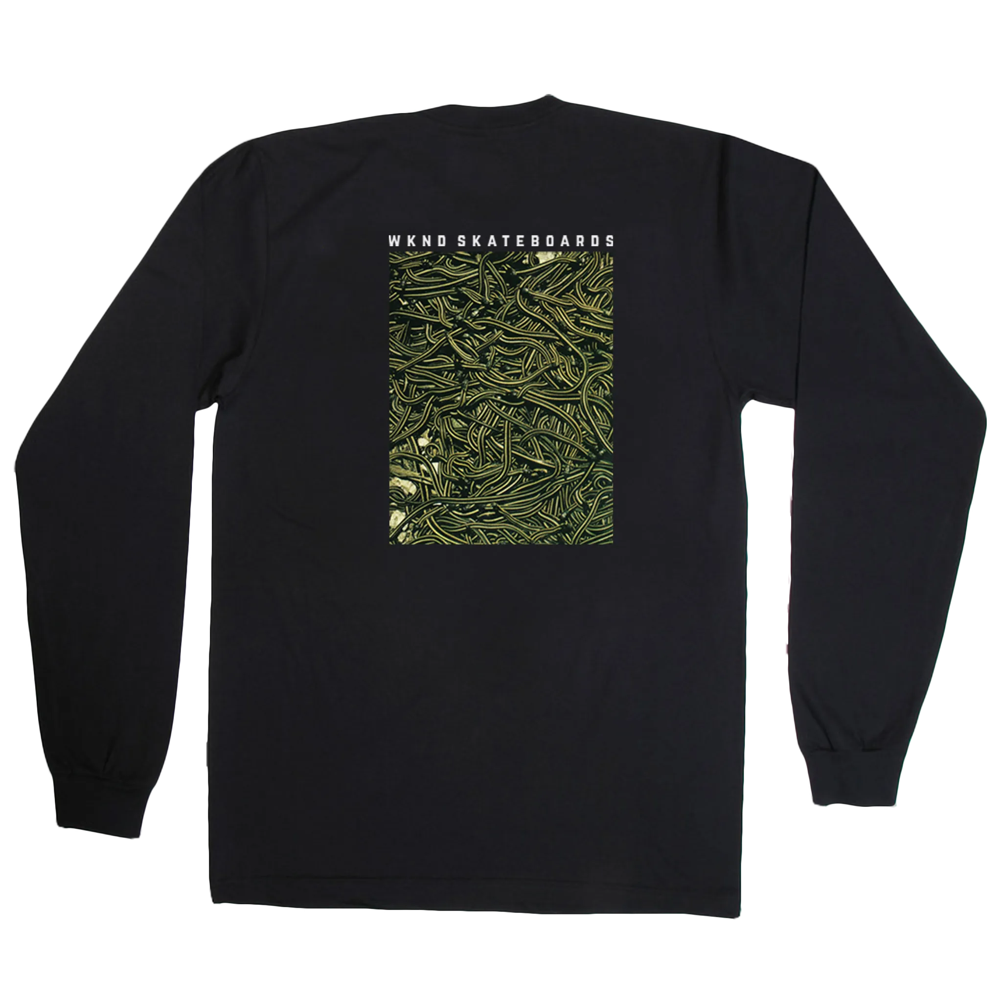 WKND Skateboards Snakes L/S Tee Black