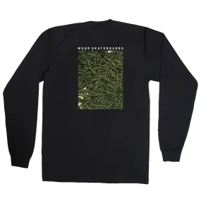 WKND Skateboards Snakes L/S Tee Black