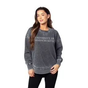 WMN CAMPUS BURNOUT PULLOVER - CHARCOAL