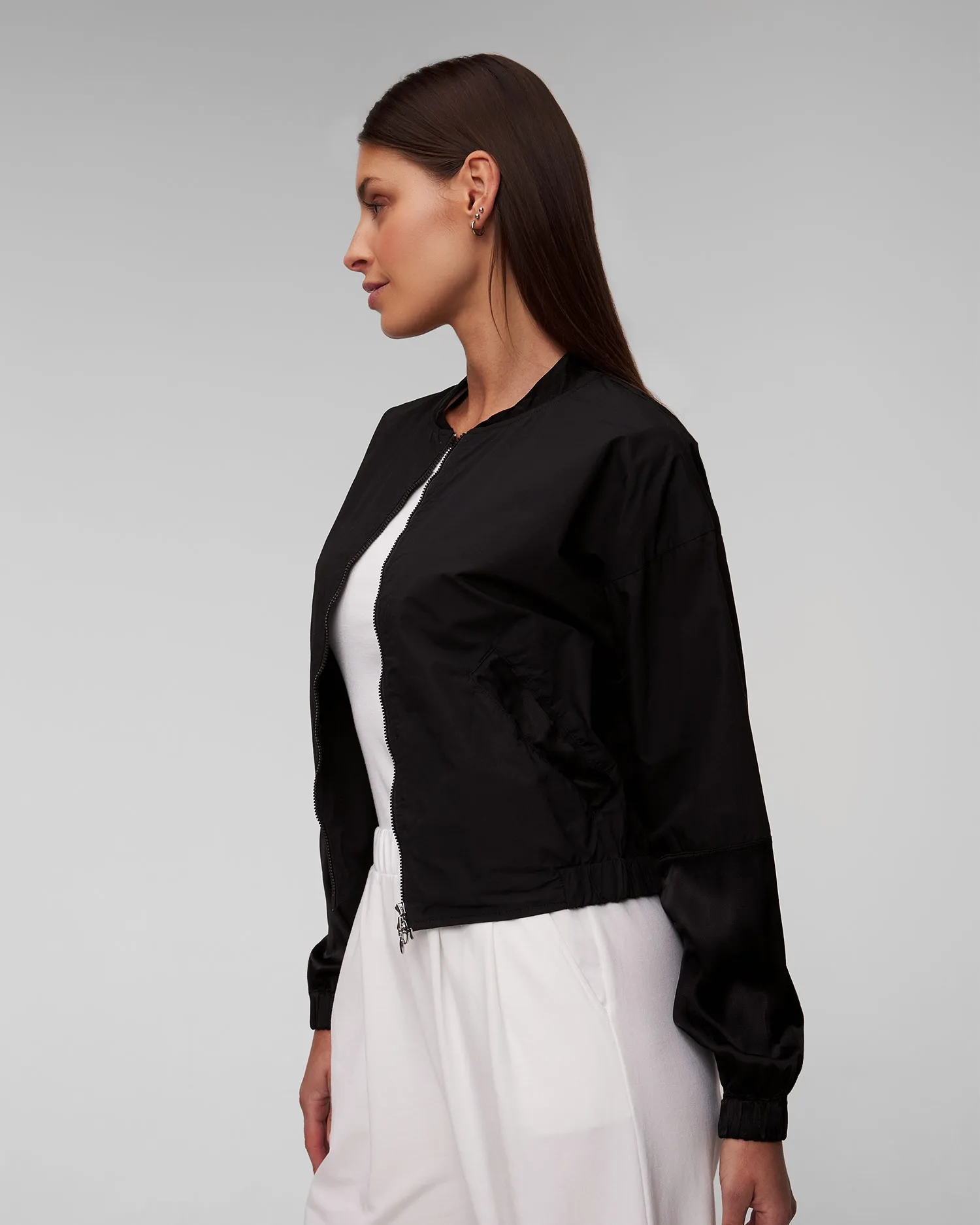 Women's black jacket Deha D02740-10009