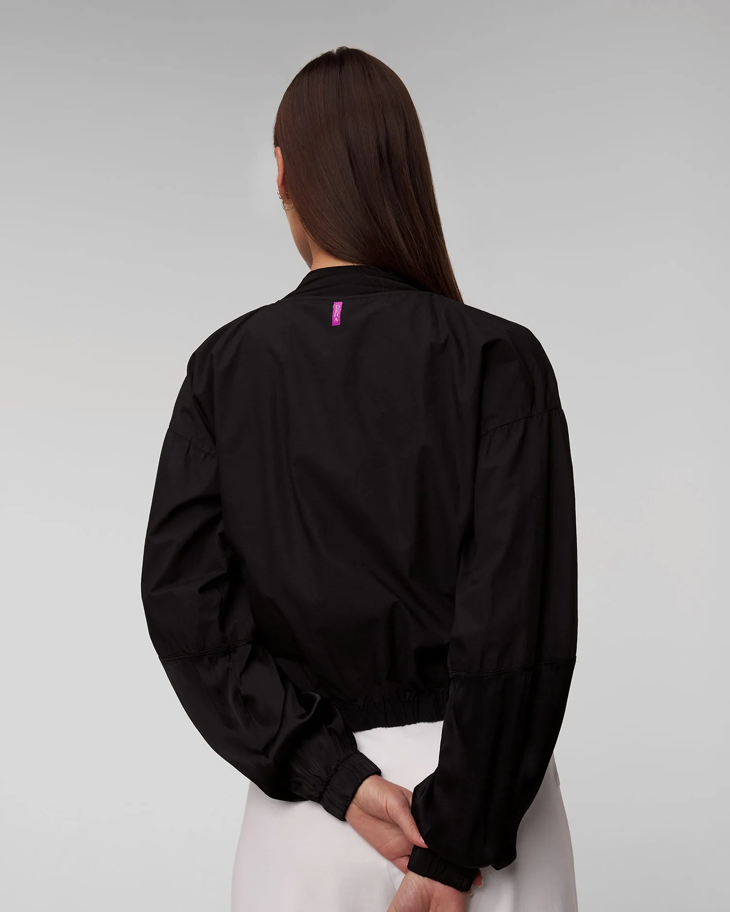 Women's black jacket Deha D02740-10009