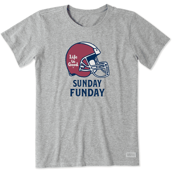 Women's Sunday Funday Helmet Short Sleeve Tee