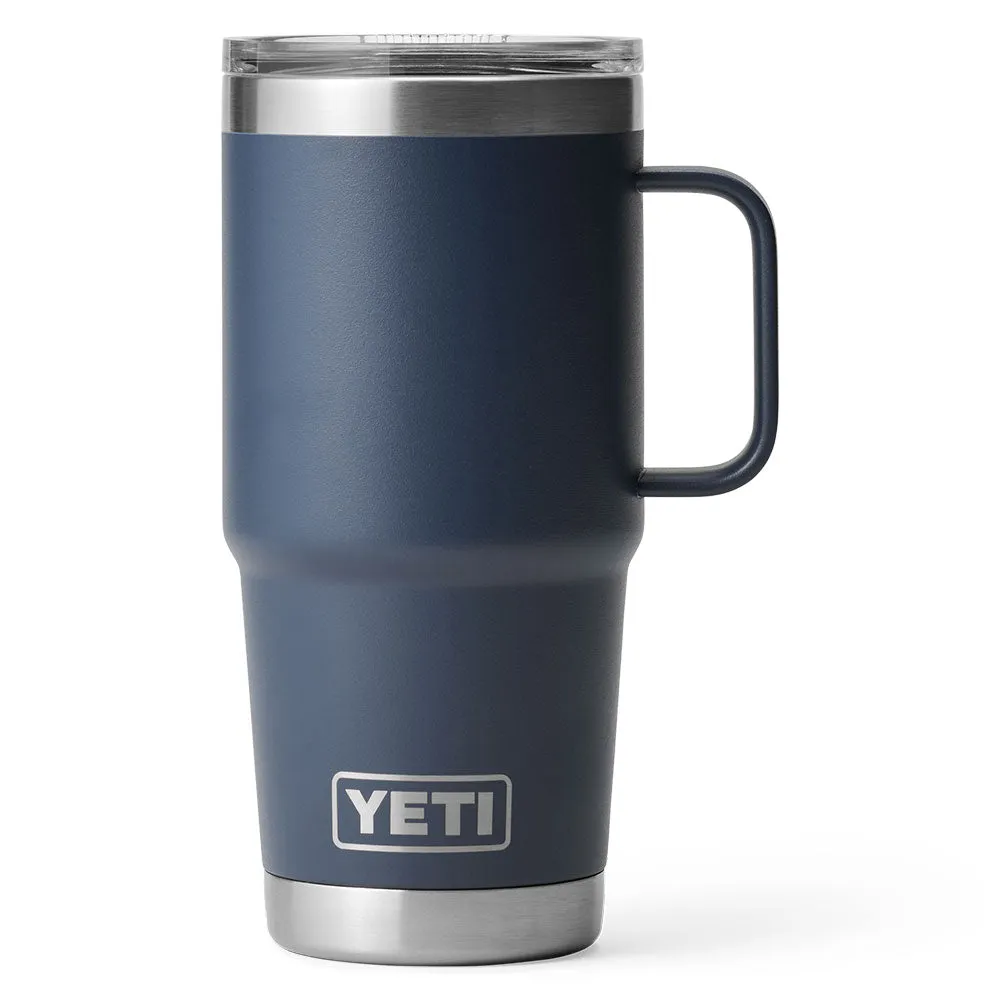 YETI RAMBLER 20 OZ NAVY TRAVEL MUG