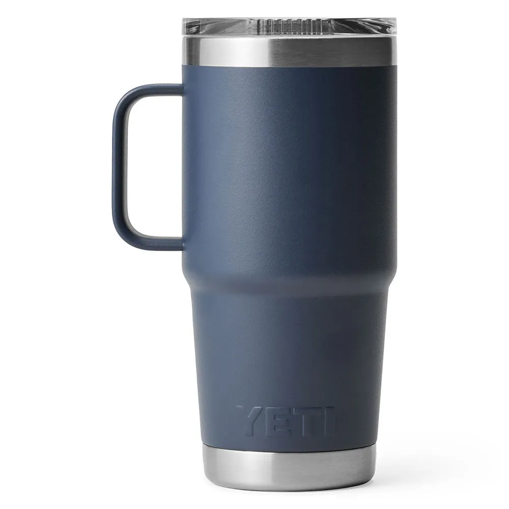 YETI RAMBLER 20 OZ NAVY TRAVEL MUG